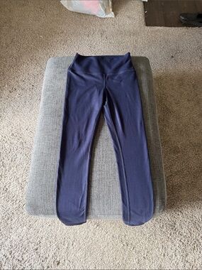 ALO Yoga Navy High-Waist Leggings